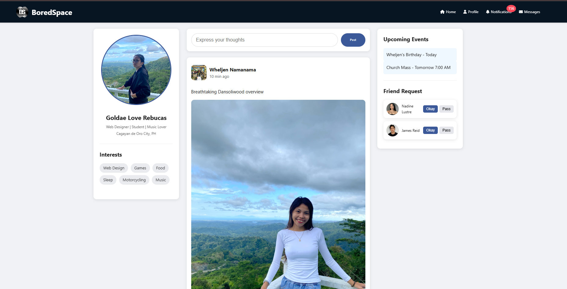 Custom Webpage